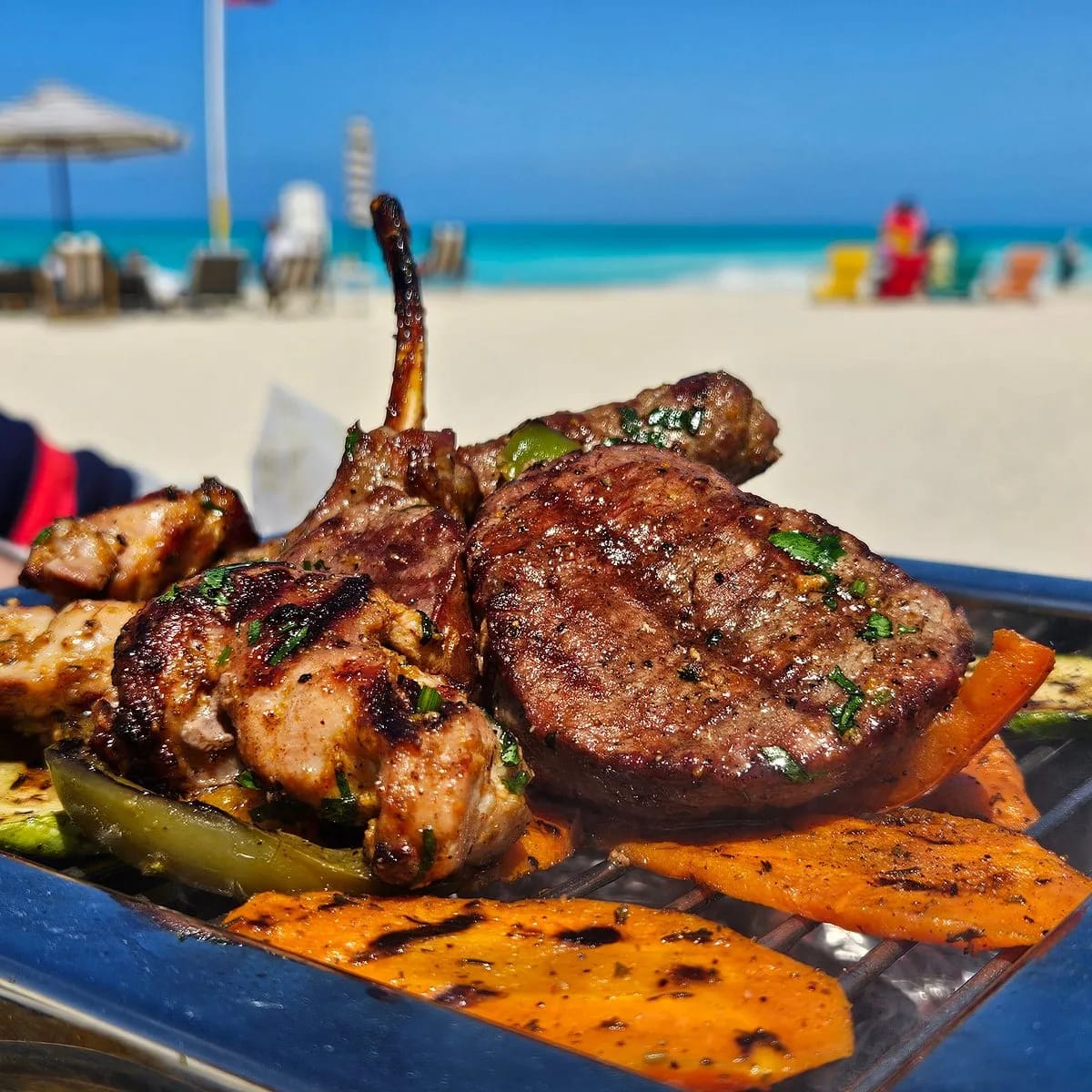 The Beach Grill — the table