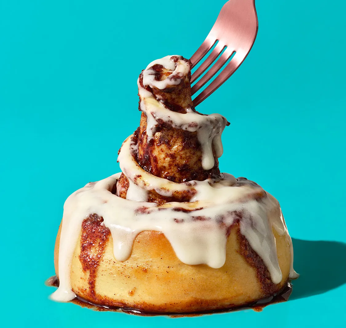 Cinnabon — the table