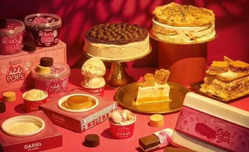 Dara's — the table