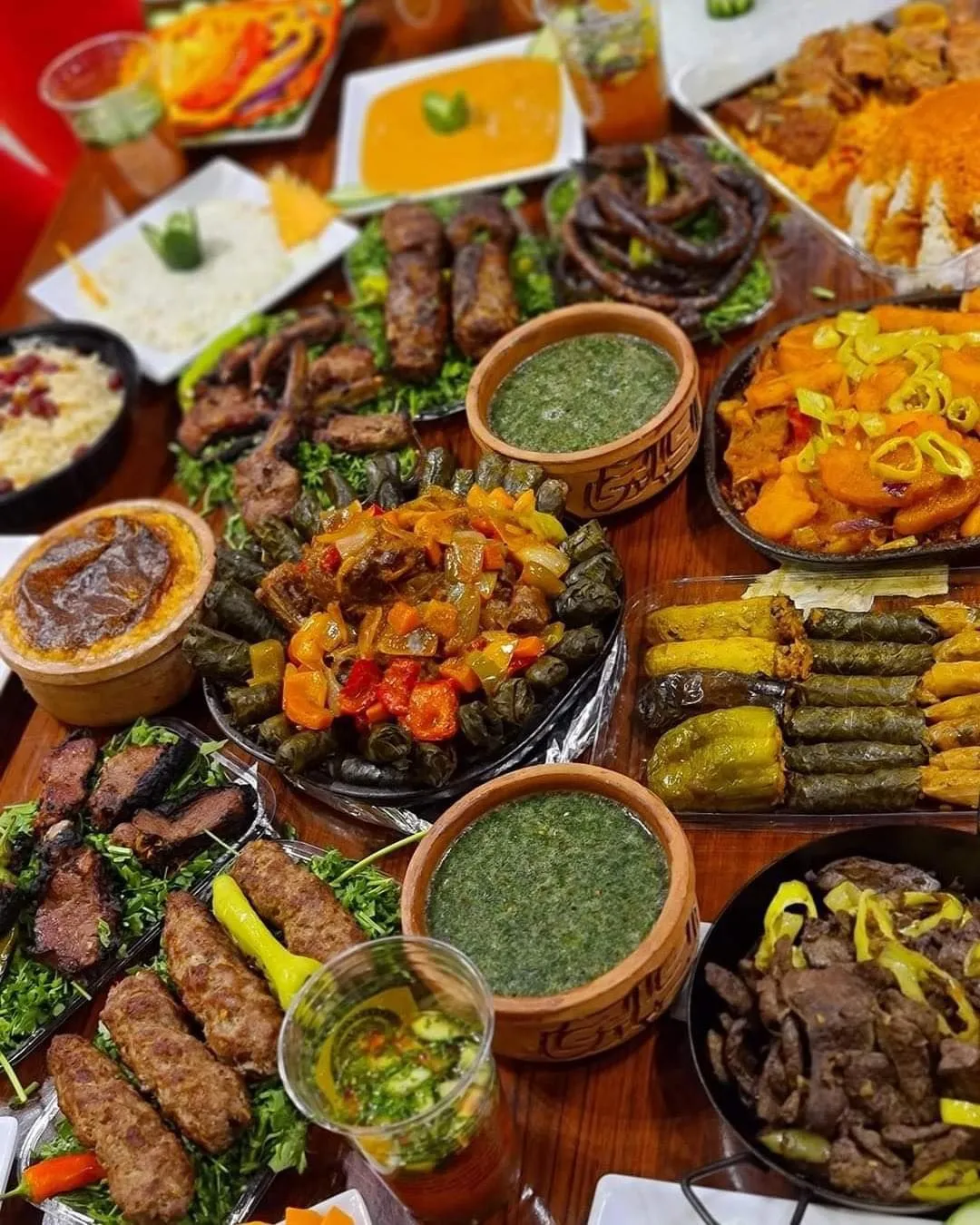 Kababgy Misr — the table