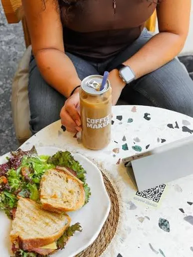 The Coffee Maker — the table