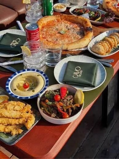 Zaza Cuisine — the table